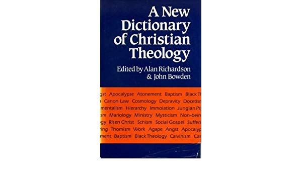 Cover of A New Dictionary of Christian theology